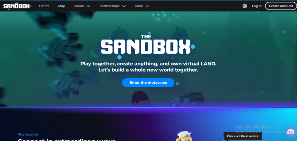 the sandbox play to earn crypto game