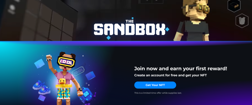 sandbox crypto games